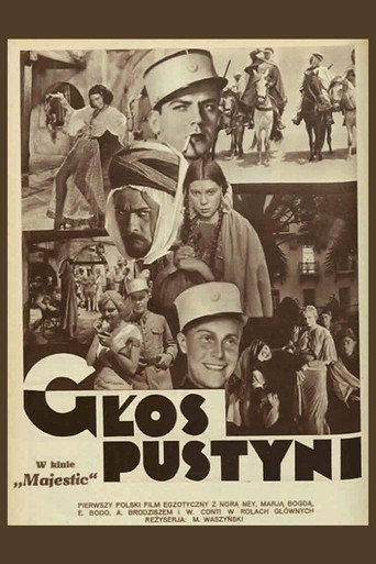 Movie poster for Sound of the Desert (1932)