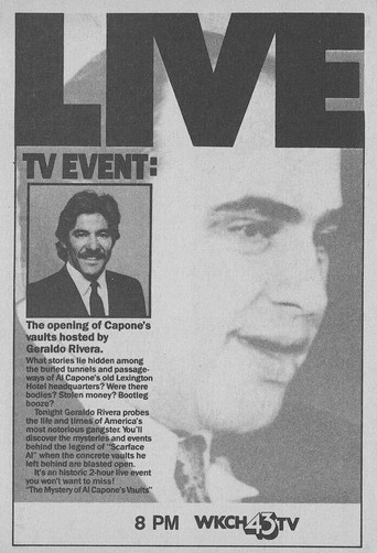 Movie poster for The Mystery of Al Capone's Vaults (1986)