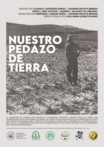 Movie poster for Nuestro Pedazo de Tierra (2023)
