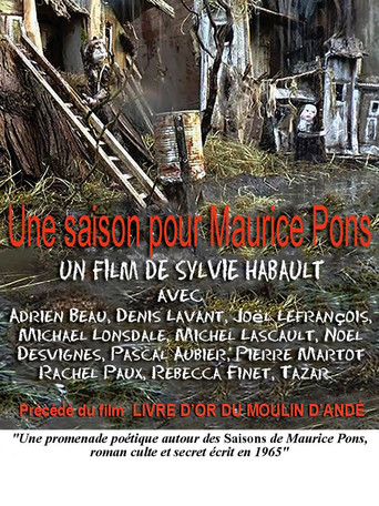 Movie poster for Une saison pour Maurice Pons (2016)