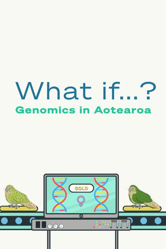 Series poster for What if...? Genomics in Aotearoa (2024)