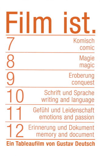 Movie poster for Film Is. 7-12 (2002)