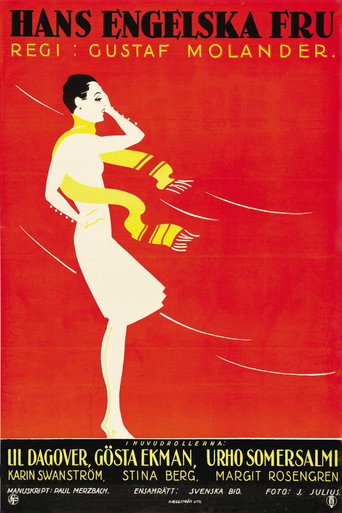 Movie poster for His English Wife (1927)