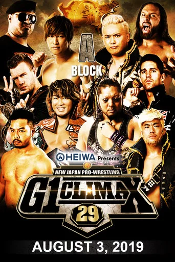 Movie poster for NJPW G1 Climax 29: Day 13 (2019)