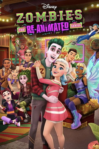 Series poster for Zombies: The Re-Animated Series (2024)