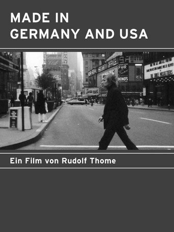 Movie poster for Made in Germany and USA (1974)