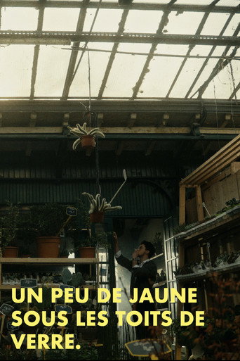 Movie poster for Un peu de jaune sous les toits de verre (2023)