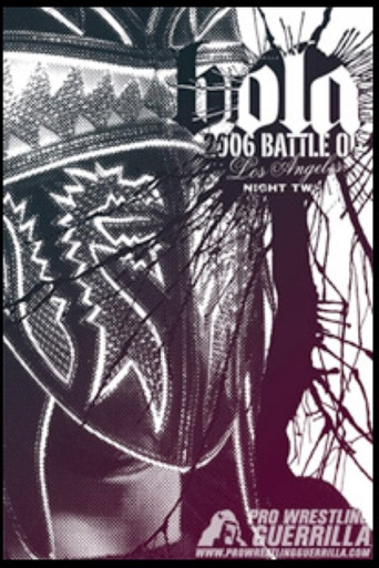 Movie poster for PWG: 2006 Battle of Los Angeles - Night Two (2006)