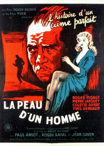 Movie poster for La Peau d’un homme (1951)