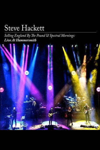 Movie poster for Steve Hackett: Selling England By The Pound & Spectral Mornings: Live at Hammersmith (2020)