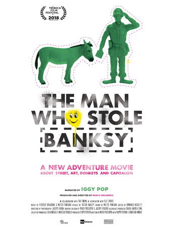 Movie poster for The Man Who Stole Banksy (2018)