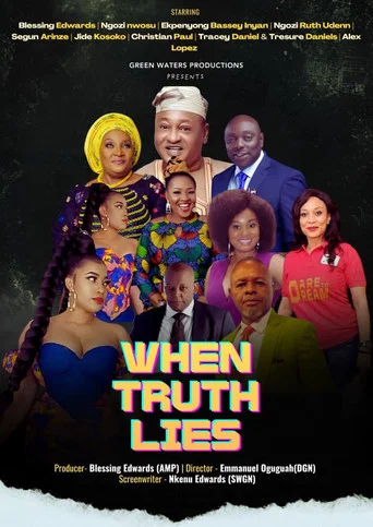 Series poster for When Truth Lies
