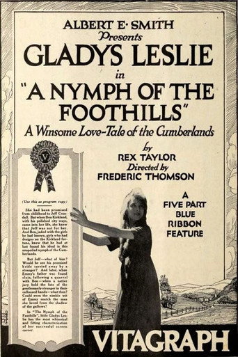 Movie poster for A Nymph of the Foothills (1918)