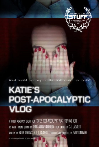 Movie poster for Katie's Post-Apocalyptic Vlog (2021)