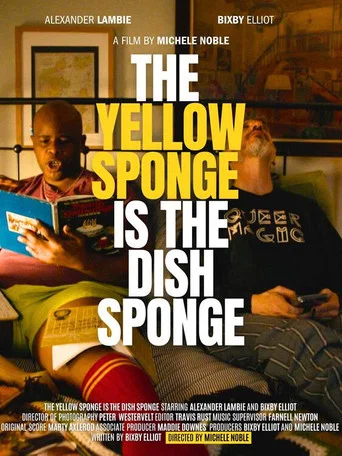 Movie poster for The Yellow Sponge is the Dish Sponge (2024)