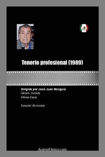 Movie poster for Tenorio profesional (1989)