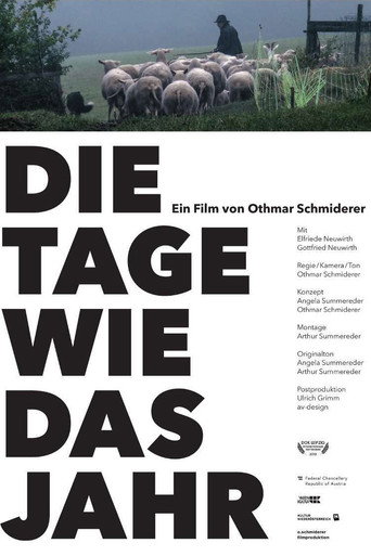 Movie poster for Die Tage wie das Jahr (2019)