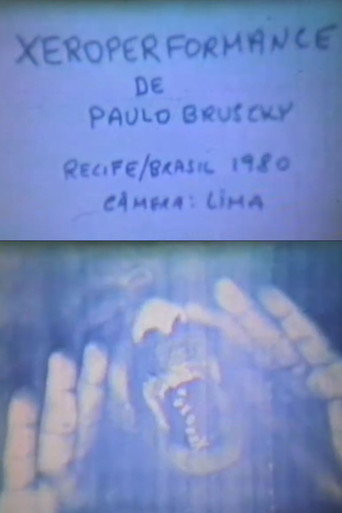 Movie poster for Xeroperformance (1980)