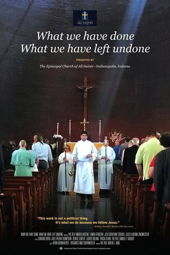Movie poster for What We Have Done    What We Have Left Undone (2024)