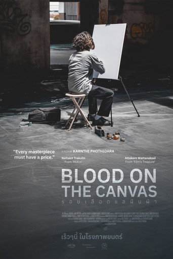 Movie poster for Blood on the canvas (2025)
