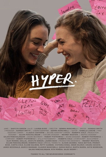 Movie poster for Hyper (2021)