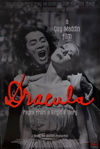 Dracula: Pages from a Virgin's Diary poster