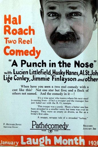 Movie poster for A Punch in the Nose (1926)