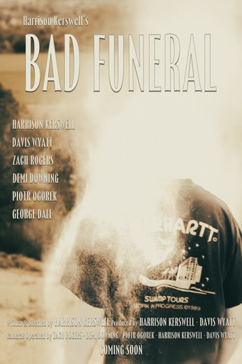 Movie poster for Bad Funeral (2026)