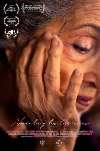 Movie poster for Noventa y dos lágrimas (2022)