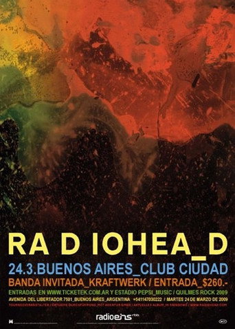 Movie poster for Radiohead: Buenos Aires 2009 (2009)