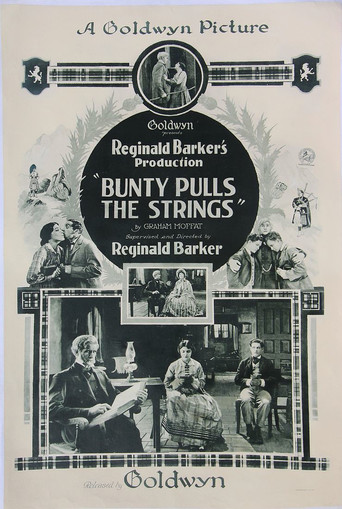 Movie poster for Bunty Pulls the Strings (1921)