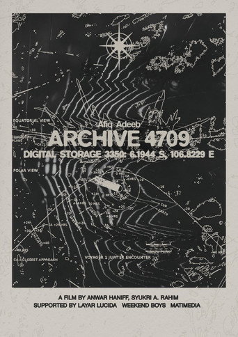 Movie poster for ARCHIVE 4709 | DIGITAL STORAGE 3350 : 6.1944° S, 106.8229° E