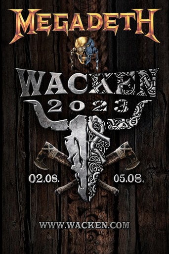 Movie poster for Megadeth - Live at Wacken Open Air 2023 (2023)