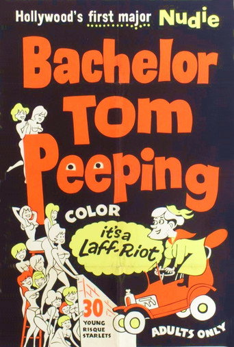 Movie poster for Bachelor Tom Peeping (1962)
