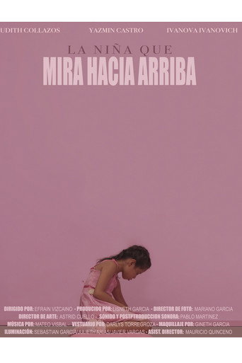Movie poster for La niña que mira hacia arriba