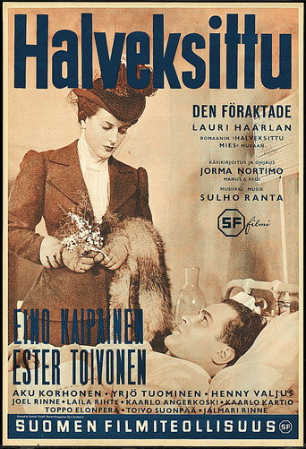 Movie poster for Halveksittu (1939)