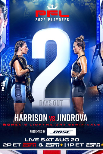 Movie poster for PFL 2022 #9: Playoffs - Harrison vs Jindrová (2022)