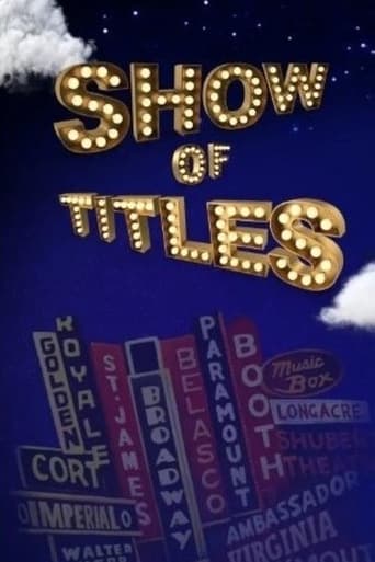 Show of Titles poster