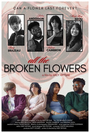 Movie poster for All the Broken Flowers