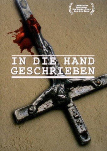 Movie poster for In die Hand geschrieben (2004)