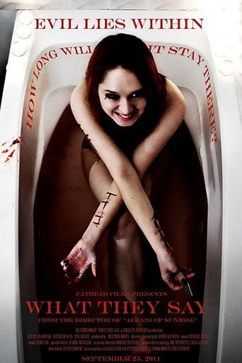 Movie poster for What They Say (2011)