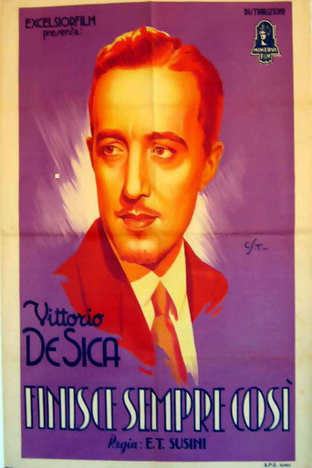 Movie poster for It Always Ends That Way (1939)