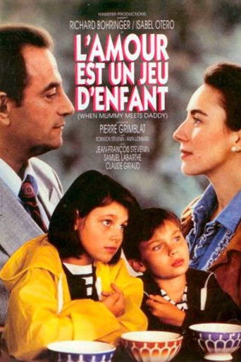 L'amour est un jeu d'enfant poster