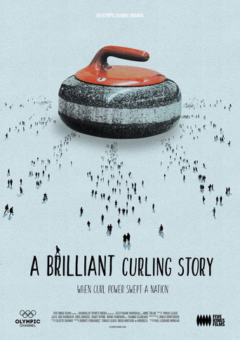 Movie poster for A Brilliant Curling Story (2022)