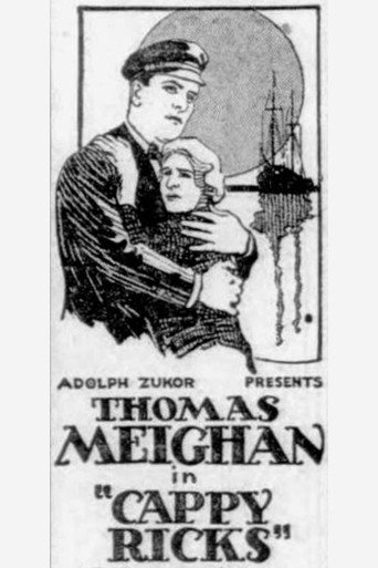 Movie poster for Cappy Ricks (1921)