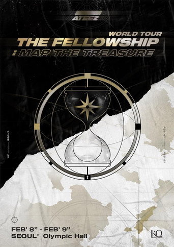 ATEEZ WORLD TOUR [THE FELLOWSHIP: MAP THE TREASURE SEOUL poster