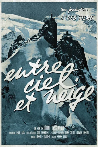 Movie poster for Entre Ciel et Neige (1960)
