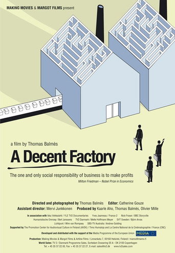Movie poster for A Decent Factory (2005)