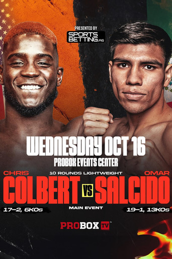 Movie poster for Chris Colbert vs. Omar Salcido (2024)