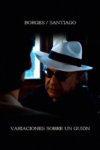 Movie poster for Borges/Santiago: variaciones sobre un guion (2008)
